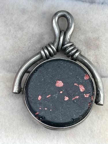 Antique victorian swivel fob - antique,