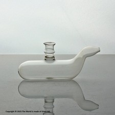 Edwardian glass nasal douche, medical interest