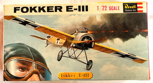 Vintage revell fokker - revell,, e-iii