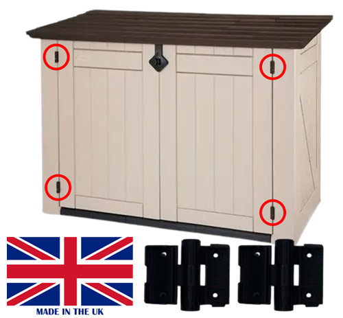 Replacement hinges keter - x,
