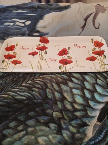 Dunelm poppy sandwich tray - dunelm,