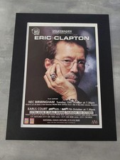 Eric Clapton Music Poster 1998