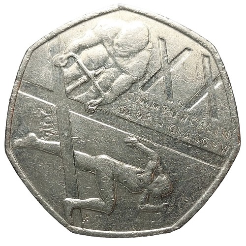 2014 50p coin - 2014, •