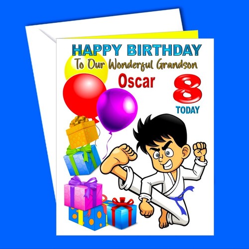 Personalised birthday card - personalised,