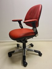 RH Activ 3 Chair Red Leather