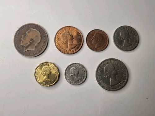 Pre decimal coin collection - uk,