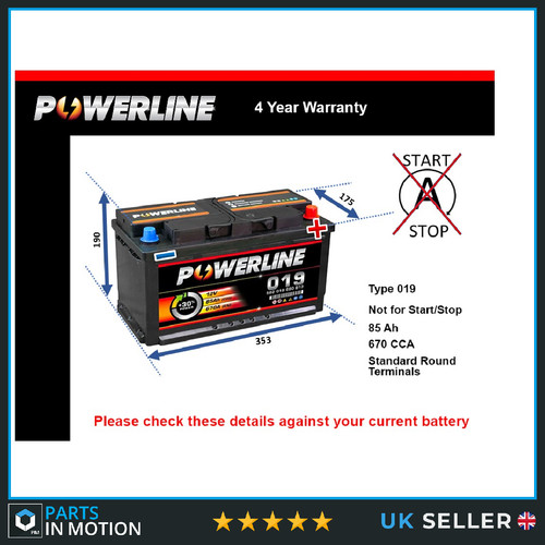 Battery fits renault - fits, master