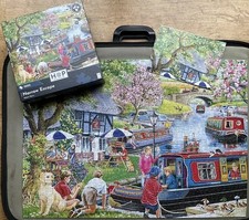 Lovely “Narrow Escape” 1000 piece jigsaw puzzle, HOP House Of Puzzles 2024