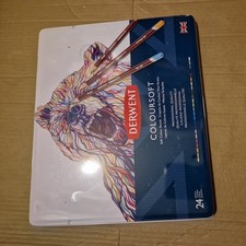 NEW Derwent Coloursoft Set 24 Pencils Sealed Unused