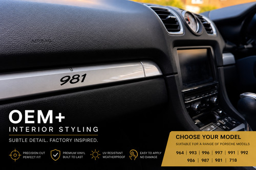 Custom porsche dashboard trim - porsche,