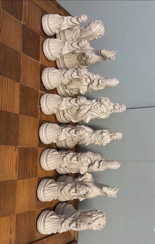 King louis xiv style chess - king,