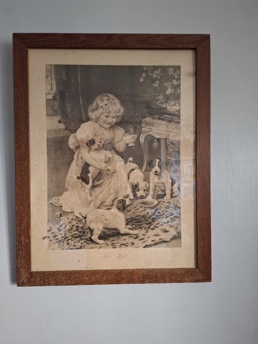 Antique arthur elsley print - antique, j