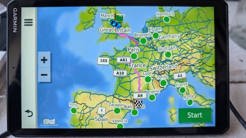 Garmin motorhome camper - camper,