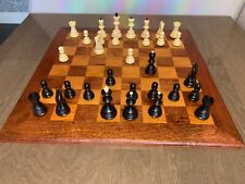 Premium Handcrafted Mahogany & beech Chessboard - Made in my workshop by myself-