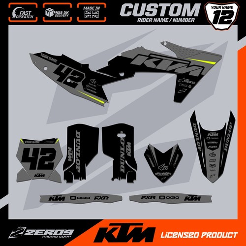 Ktm motocross graphics - graphics,, custom