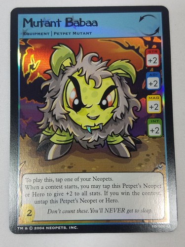 Mutant babaa 100 neopets - mutant,