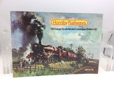Hornby 1974 Catalogue 20th