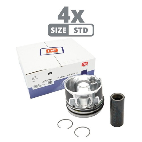 Piston std for citroen opel - 4x,