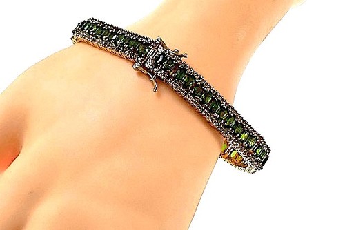 Vintage silver 925 emerald - vintage,
