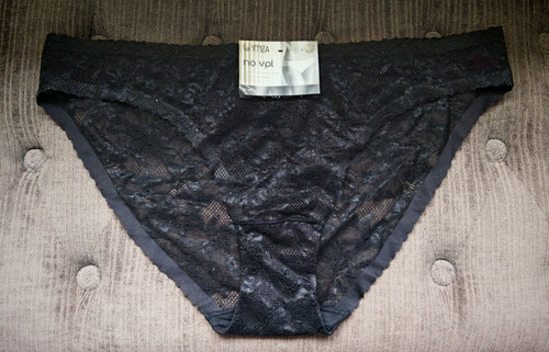 Senza vpl black lace - la, no
