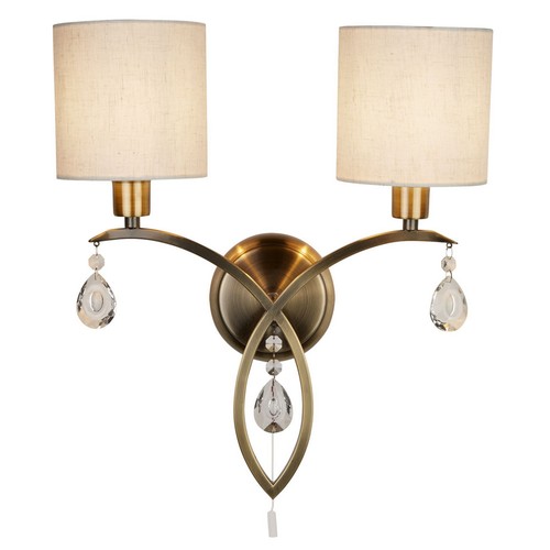 Lights antique brass finish - 2,