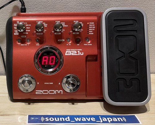 Zoom bass multi effects - b2.1u, multi-effects