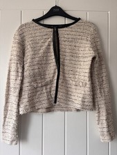 Women’s Beige Tweed Knit