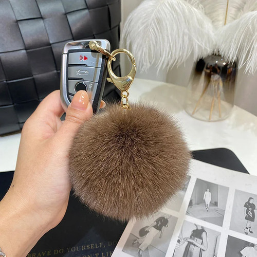 Big 9cm fluffy - 9cm, fur