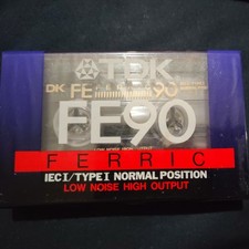 TDK FE90 Audio Cassette Tape 90 Minutes