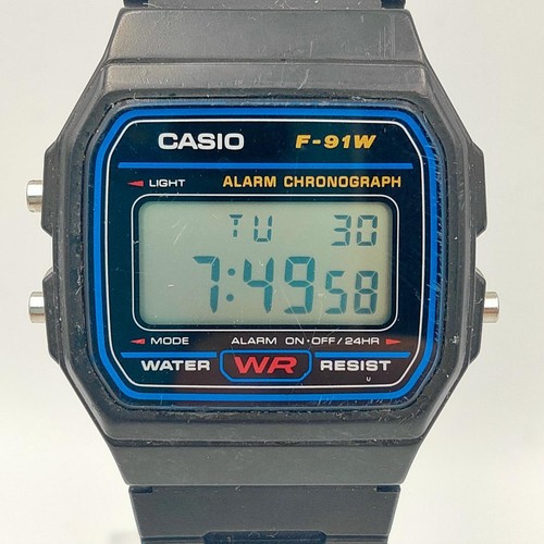 Used casio 91w module - used, f-91w