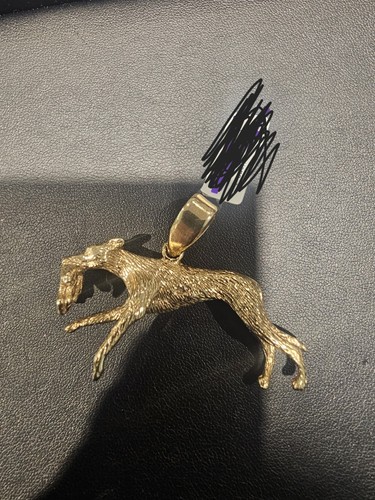 Lurcher and hare pendant - 9,