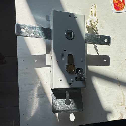 Garador garage door lock - door,