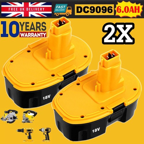 18v 0ah battery 18volt - 2x,