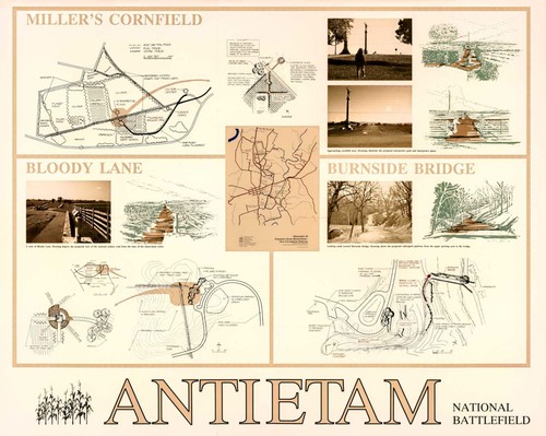 Civil war map antietam - war,