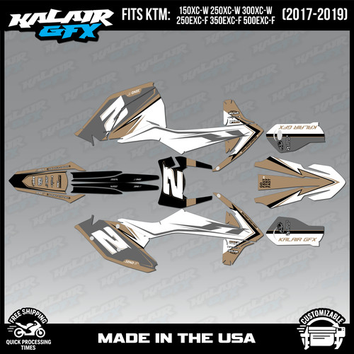 Graphics kit for - for, ktm