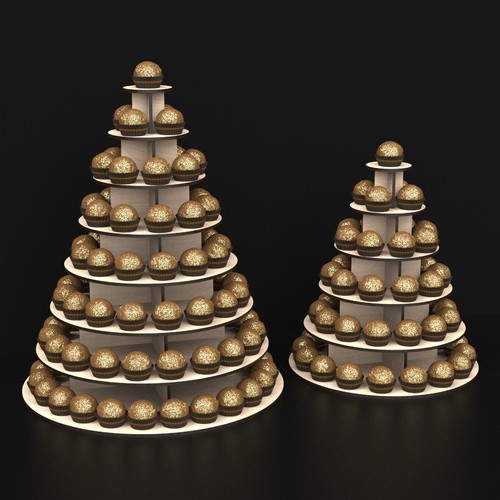 Ferrero rocher display stand - rocher,