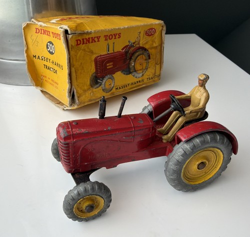 Dinky massey harris tractor - dinky,