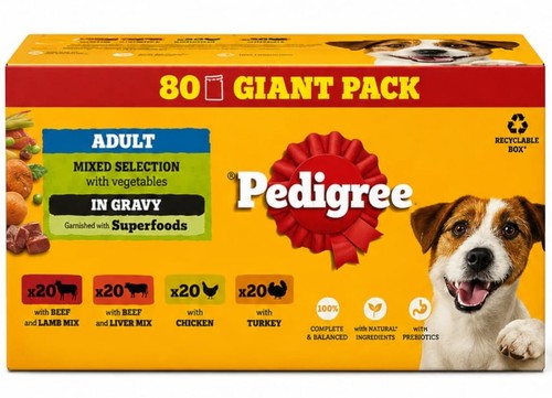 Pedigree adult wet dog food - pedigree,