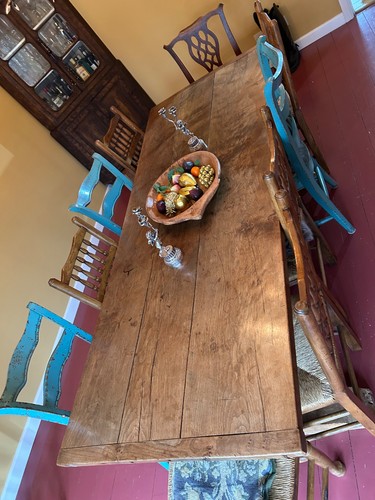 Oak refectory table 10 - refectory, 8-10