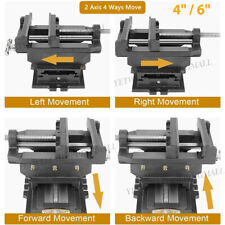 4" 6" Cross Drill Press Vise