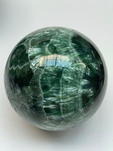 Seraphinite sphere - seraphinite,