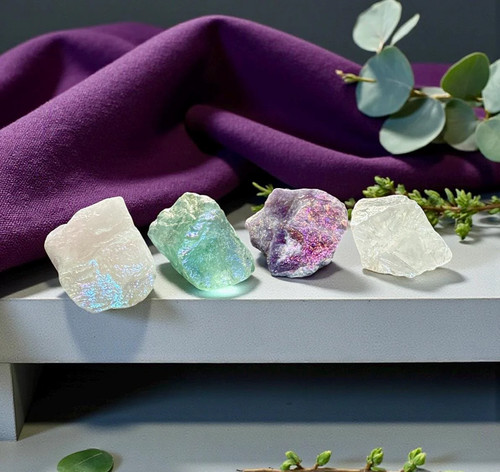 Aura crystal set raw - aura,