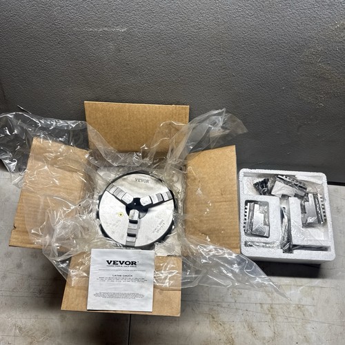 Vevor jaw lathe chuck - 6'', 3-jaw