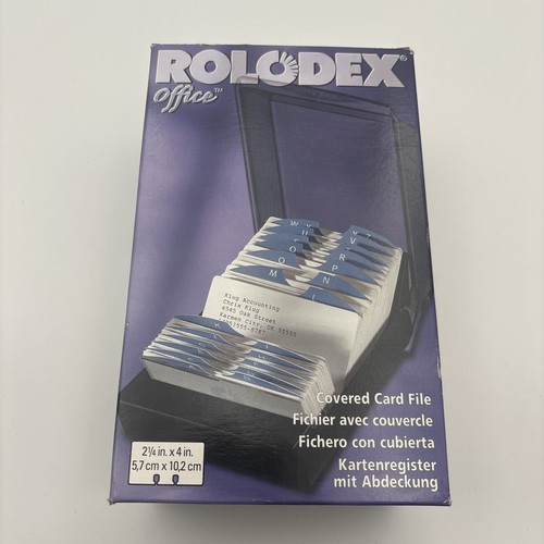 Vintage roladex office - vintage,