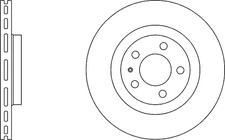 2x Vented Brake Discs and Pads