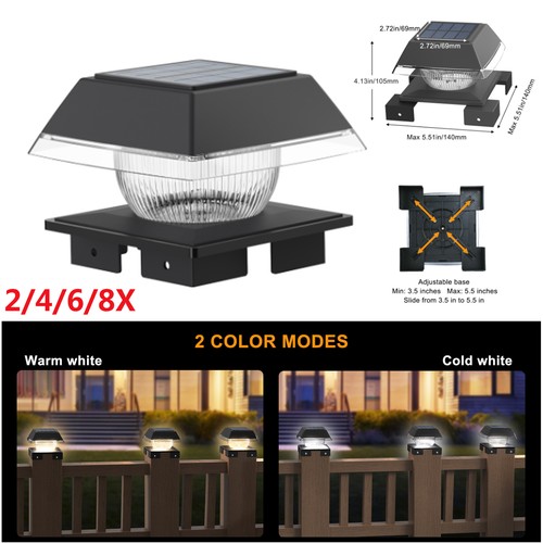 4pack led solar - 4pack, deck