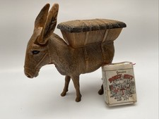 Vintage Novelty Cigarette Dispenser Donkey/Ass Move Ears & Cig Comes Out Of A**