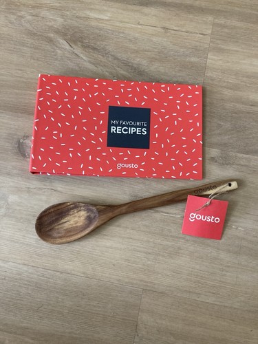 Gousto recipe card folder - card, ring