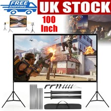 100" Portable Projector Screen