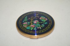 Vintage Stratton Compact ~Blue